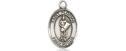 [9034SS] Sterling Silver Saint Florian Medal