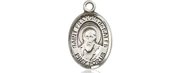 [9035SS] Sterling Silver Saint Francis de Sales Medal