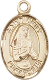 [9047GF] 14kt Gold Filled Saint Emily de Vialar Medal