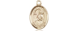 [9062GF] 14kt Gold Filled Saint Kevin Medal