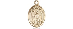 [9067GF] 14kt Gold Filled Saint Kilian Medal