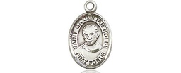 [9073SS] Sterling Silver Saint Maximilian Kolbe Medal