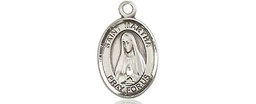 [9075SS] Sterling Silver Saint Martha Medal