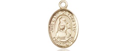 [9082GF] 14kt Gold Filled Our Lady of Loretto Medal