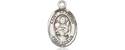 [9091SS] Sterling Silver Saint Raymond Nonnatus Medal