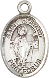 [9093SS] Sterling Silver Saint Richard Medal