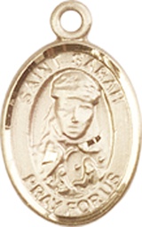 [9097GF] 14kt Gold Filled Saint Sarah Medal