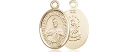 [9098GF] 14kt Gold Filled Scapular Medal