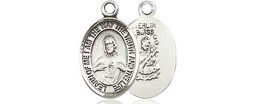 [9098SSY] Sterling Silver Scapular Medal