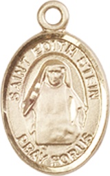 [9103GFY] 14kt Gold Filled Saint Edith Stein Medal