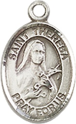 [9106SS] Sterling Silver Saint Theresa Medal