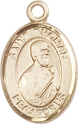 [9107GF] 14kt Gold Filled Saint Thomas the Apostle Medal