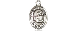 [9108SS] Sterling Silver Saint Thomas Aquinas Medal