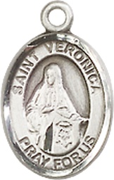 [9110SS] Sterling Silver Saint Veronica Medal