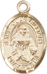 [9117GF] 14kt Gold Filled Saint Julie Billiart Medal