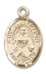 [9117GF] 14kt Gold Filled Saint Julie Billiart Medal