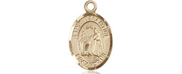 [9121GF] 14kt Gold Filled Saint Valentine of Rome Medal