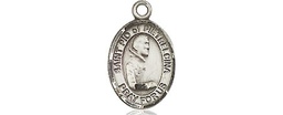 [9125SS] Sterling Silver Saint Pio of Pietrelcina Medal