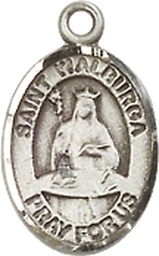 [9126SS] Sterling Silver Saint Walburga Medal