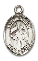 [9127SS] Sterling Silver Saint Ursula Medal