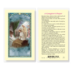 [HI-E24-924] Caregiver Prayer Laminated Holy Card