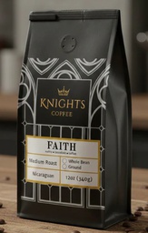 [KC-FA-12-G] Faith 12oz Ground - Knights Coffee
