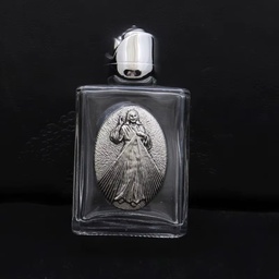 [YB-HWB-DM] 15ml Glass Holy Water Bottle -  Divine Mercy