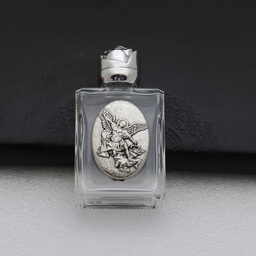 [YB-HWB-MIC] 15ml Glass Holy Water Bottle -  Archangel Michael