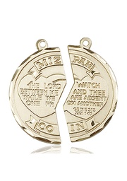 [2012KT1] 14kt Gold Miz Pah Coin Set Air Force Medal