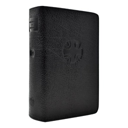 [404/13LC] Liturgy Of The Hours Leather Zipper Case (Vol. Iv) (Black)