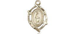 [4152MKT] 14kt Gold Miraculous Medal