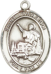 [7358SS] Sterling Silver Saint John Licci Medal