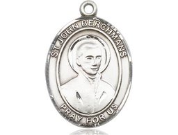 [7370SS] Sterling Silver Saint John Berchmans Medal