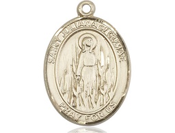 [7372GF] 14kt Gold Filled Saint Juliana Medal