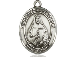 [7382SS] Sterling Silver Saint Theodora Medal