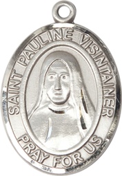 [7391SS] Sterling Silver Saint Pauline Visintainer Medal