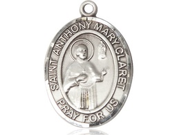 [7416SS] Sterling Silver Saint Anthony Mary Claret Medal