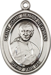 [7423SS] Sterling Silver Blessed John Henry Newman Medal