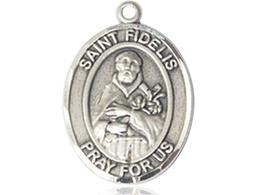 [7426SS] Sterling Silver Saint Fidelis Medal