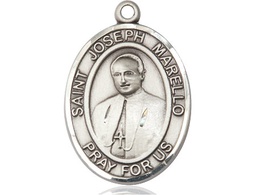 [7430SS] Sterling Silver Saint Joseph Marello Medal