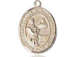 [7432GF] 14kt Gold Filled Saint Claude de la Colombiere Medal