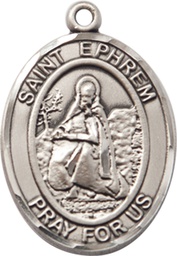 [7449SS] Sterling Silver Saint Ephrem Medal