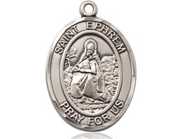 [7449SS] Sterling Silver Saint Ephrem Medal