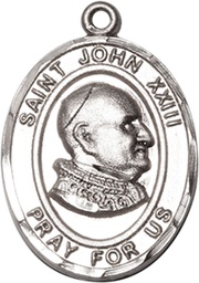 [7455SS] Sterling Silver Saint John XXIII Medal