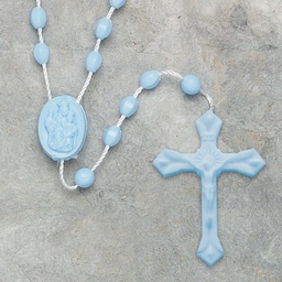 [0518/BL] Blue String Rosary