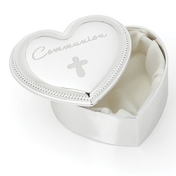 [RO-19780] 2.5&quot;H Communion Heart Box - Communion