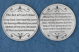 [171-25-0176] Act Of Contrition Pocket Token