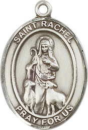 [7251SS] Sterling Silver Saint Rachel Medal
