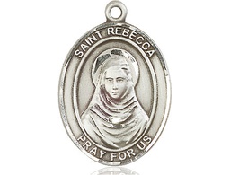 [7252SS] Sterling Silver Saint Rebecca Medal