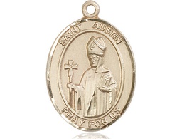 [7256GF] 14kt Gold Filled Saint Austin Medal